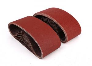 China Aluminum Oxide Abrasive 4 x 24 Sanding Belts / Cloth Sanding Belt on sale