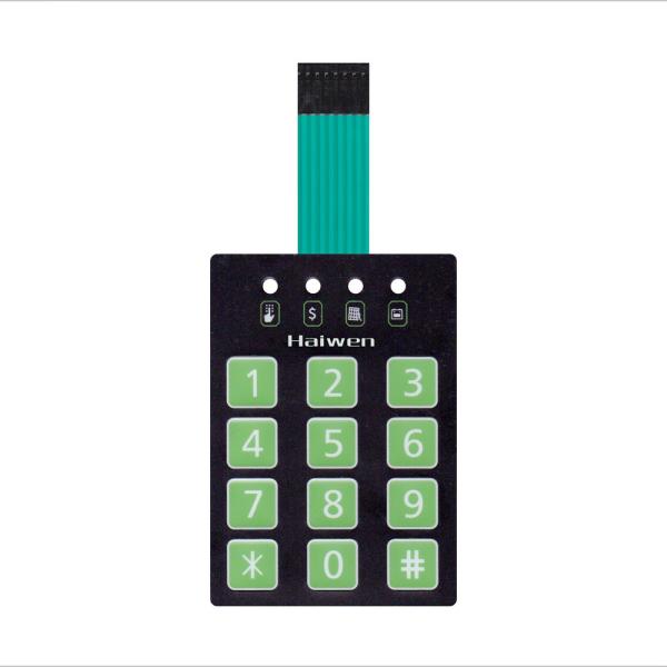 Quality ISO Water Resistance Illuminated Membrane Switch Overlay Used In Various Fieds for sale