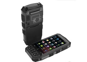 5.0 Inch Long Range Handheld Rfid Reader Water Resistant With Back 8.0M Camera