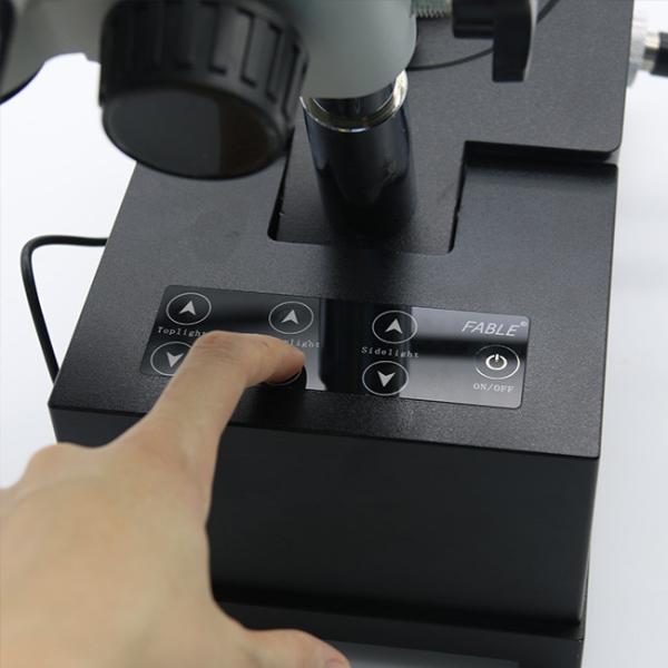 Gem Microscope Swing arm type with 7W high brightness LED bottom light source