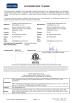 NingBo Sicen Refrigeration Equipment Co.,Ltd Certifications