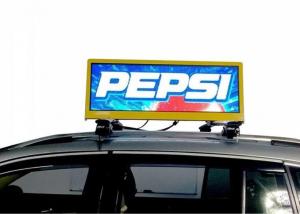 China 4200cd Taxi Roof Led Display , P4 Car LED Sign Display on sale