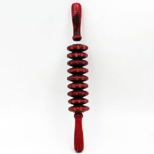 Wholesale Polishing Wooden Wheel Massage Roller Equipment 36cm For Back from china suppliers