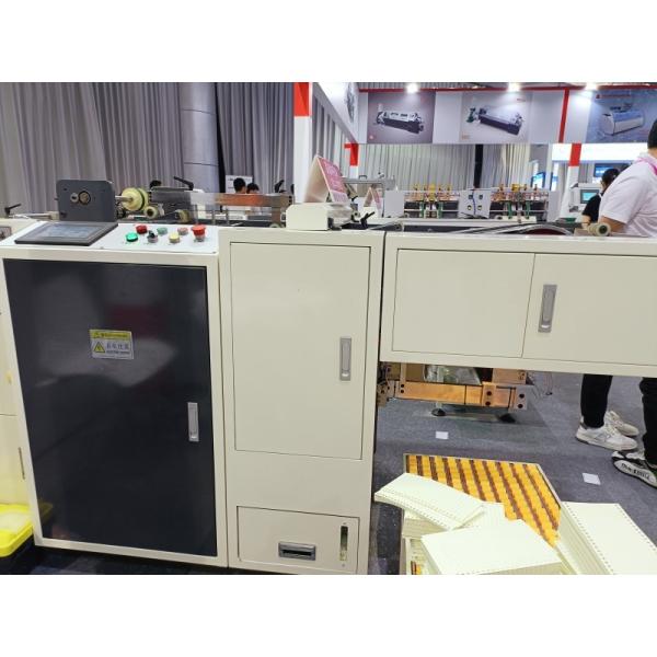 Automatic Paper Hole Punching Machine 110 Strokes / Min 3kw