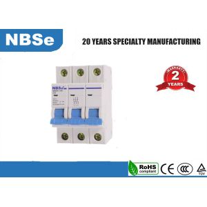 Buy cheap Building 3 Pole Circuit Breaker / Miniature Current Circuit Breaker 3P from wholesalers