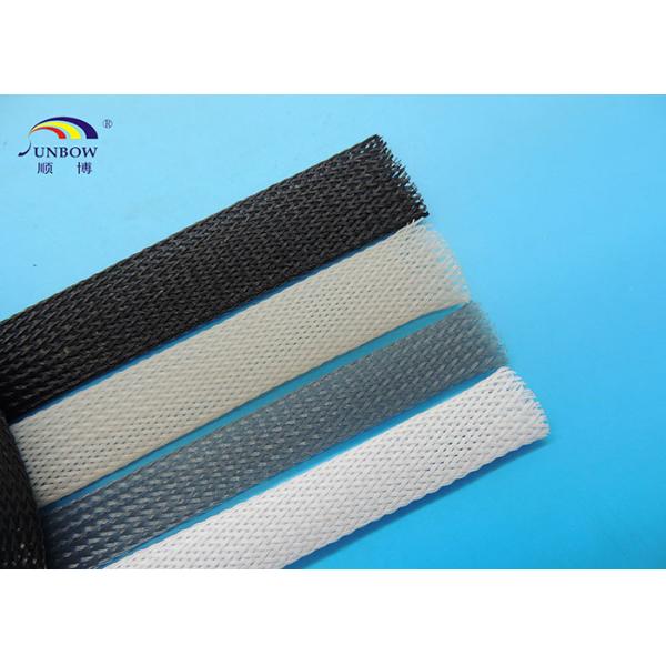 Flame Resistance PET Cable Expandable Sleeving For Wire Harness Protection