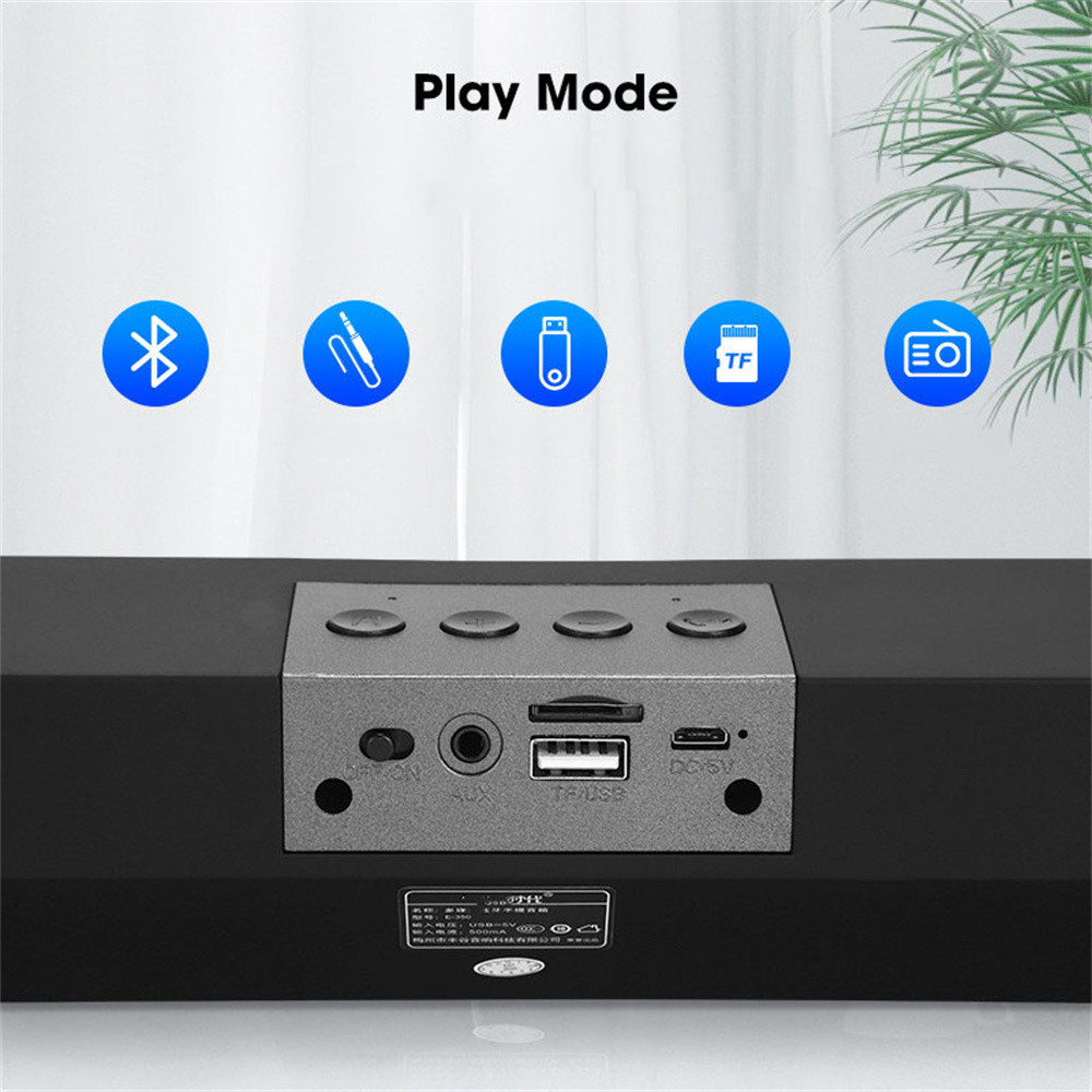 USB Audio Input Wireless Soundbar Speaker
