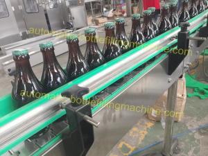 China Glass Bottle Automatic Bottle Filling Machine / Beer Bottling Machine Line on sale