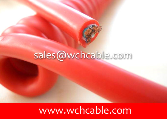 UL20911 Abrasion Resistant Polyurethane Spring Cable