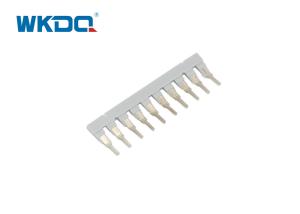 Wholesale JEB Distribution Screw Terminal Block Accessories , Electronic Terminal Blocks Nsertion Bridge For UK DIN Rail from china suppliers
