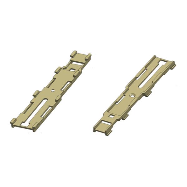 1 Cavity Injection Mold Tooling Natural White Plastic Guide Latch LKM738H