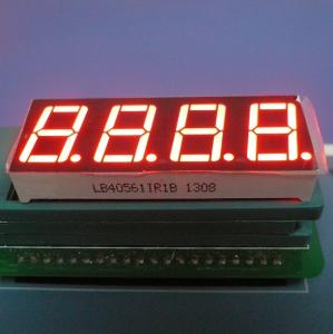 High Brightness 0.56 4 Digit 7 Segment Nnmeric Led Display Ultra Red For Temperature Indicator