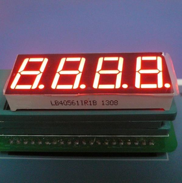Quality High Brightness 0.56" 4 Digit 7 Segment Nnmeric Led Display Ultra Red For Temperature Indicator for sale