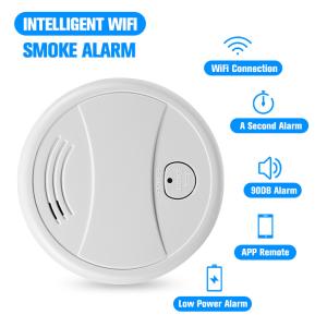 Wholesale Wireless Photoelectric Smoke Alarm Detector 90db Decibel With Remote Control from china suppliers