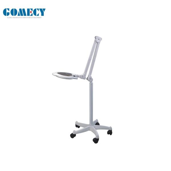 Quality Floor Stand Adjustable Salon Magnifying Lamp Beauty Equipment for sale