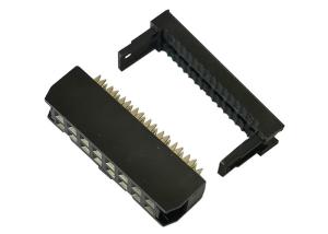 China 16 Pin Female IDC Wire Circuit Board Ribbon Connectors 2.54mm Solder Termination on sale