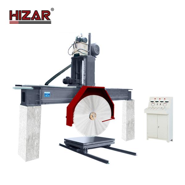 6.2t Gantry 2000mm Blade Concrete Block Cutter Granite Slab Cutting Machine 37kw