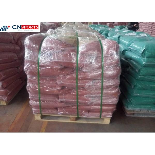 4mm Non Toxic EPDM Rubber Granules Wet Pour In Place