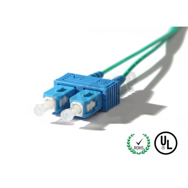 OM1 2mm SC UPC Pigtail Duplex , Fiber Optical Pigtail Durable RoHS Compliant
