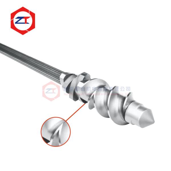 Quality Ultrasonic Flaw Detection Checking Methord Twin Screw Spare Parts High Precision For Output for sale