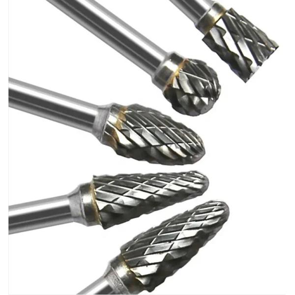 Solid Carbide Burr Tungsten Carbide Rotary Burrs Wear Resistant