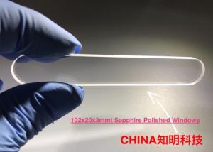 China C - Axis Sapphire Optical Windows High Temperature Processing Equipment on sale