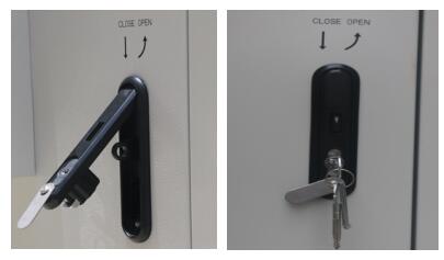 Professional Outdoor Rack Cabinet Custom Electrical Enclosures ET9090210-BA