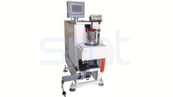 Single Side High Efficiency Coil Lacing Machine , Automatic Stator Winding