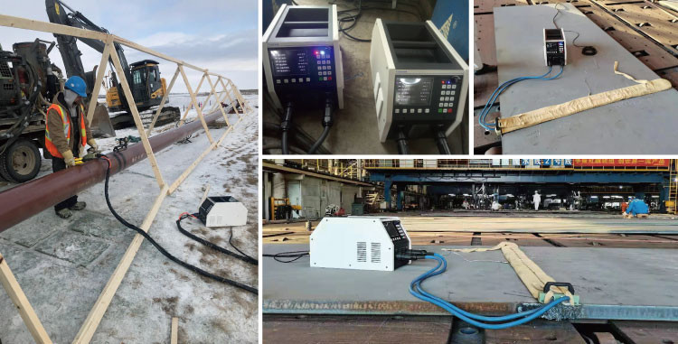 Digital Control Model Induction Heating Machine for PWHT Output Frequency 3-15KHz