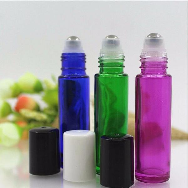 ‌Premium 10ml & 30ml Glass Roll On Perfume Bottles Wholesale Roller Bottles Set With Roll On Cap And Ball 10ml Roll On Bottles Wholesale Bulk Pack