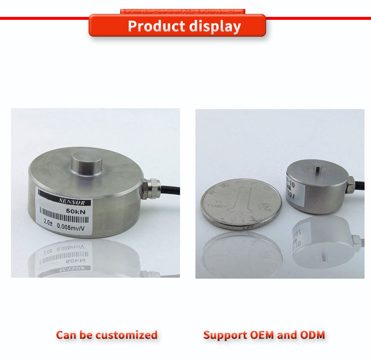Univo UBWP209Y Mechanical Arm Miniature Load Cells for Force Measurement in Automation
