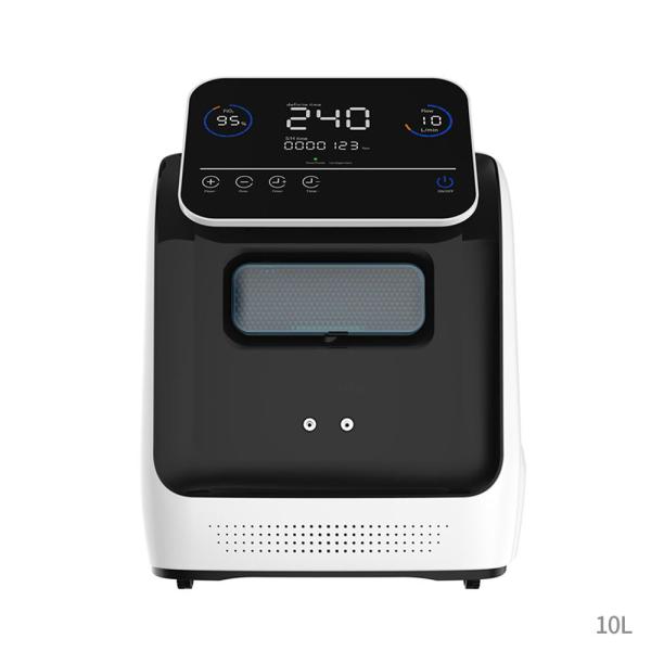 Quality 10L/ Min Portable Oxygen Concentrator 1.15A 10l LCD Display for sale