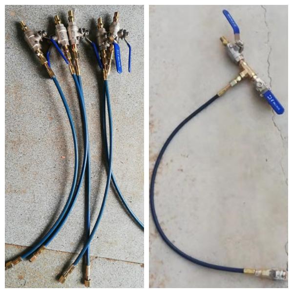 Borehole Grouting Inflatable Packer Inflated with Air Water