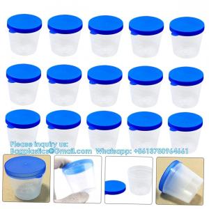 China Beaker Urine Cup Plastic Beakers Plastic Beaker Cups Plastic Urine Cups Graduated Beakers Specimen Cups With Lids on sale