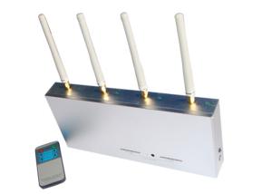 China Four Channel Mobile Phone GPS Wireless Camera Signal Jammer Wifi Jamming Device on sale