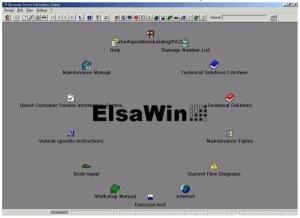 China ELSAWIN 4.0 Automotive Diagnostic Software For Audi / VW / SKODA / SEAT on sale