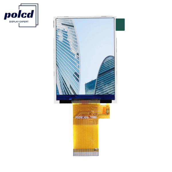 Quality Mcu 37 Pin 2.8 Inch Touch Screen Lcd Display Module With Resistance Touch for sale
