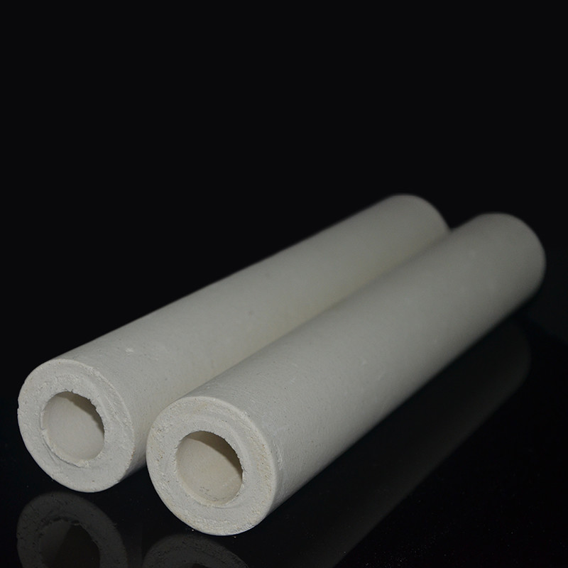 Yellow White Mullite Ceramic Tube Refractory Ceramic Tube 2.6g/Cm³
