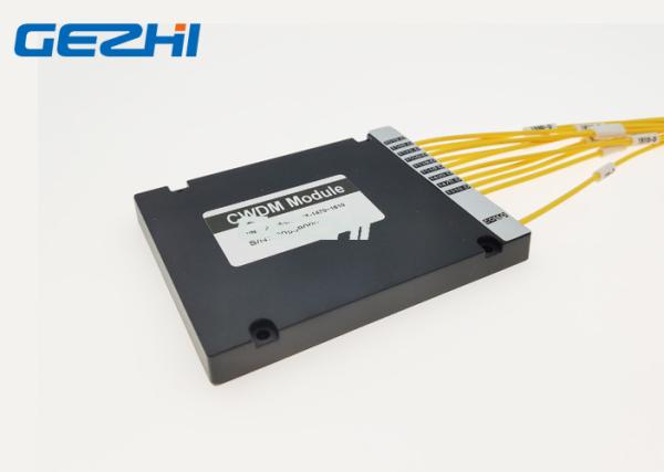 Quality SC APC Connector 1610nm 8 CH Coarse WDM Mux Demux Module for sale