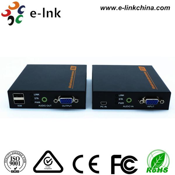 Quality 2 USB Port 1080P UTP Video VGA Extender Support USB Mouse And Keyboard for sale