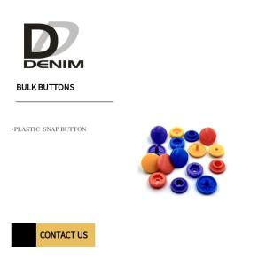 China Colorful Kids 4 Parts 10mm Plastic Snap Buttons on sale