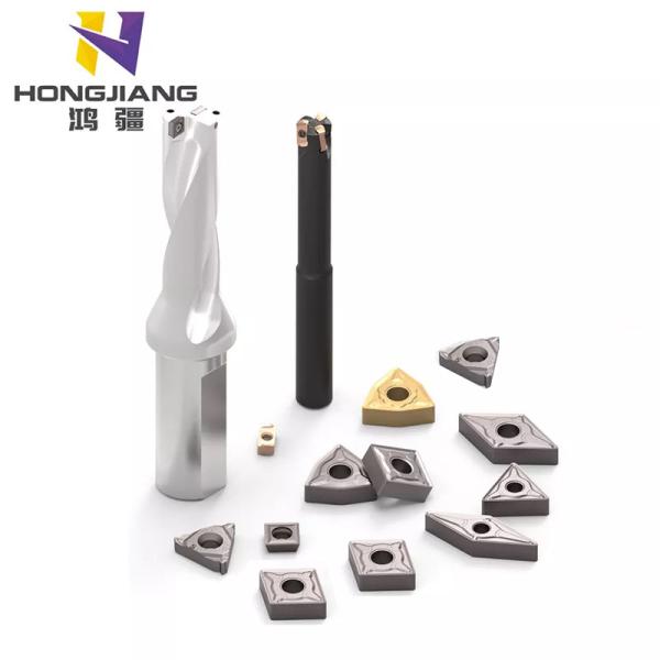 Indexable Lathe Turning Tungsten Carbide Thread Insert For Stainless Steel Cutting