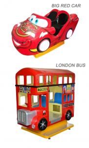 Wholesale Indoor Amusement Kiddie Car Ride Coin Operated For 1 Kids 2 Kids from china suppliers