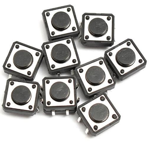 Quality SMD 4 Pin Micro Tact Switch 6x6mm Tactile Tact Push Button Switch for sale