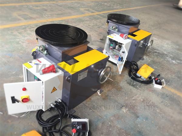 Quality 360 Degrees Large Welding Positioner HB-03 Rotary Welding Turntable for sale