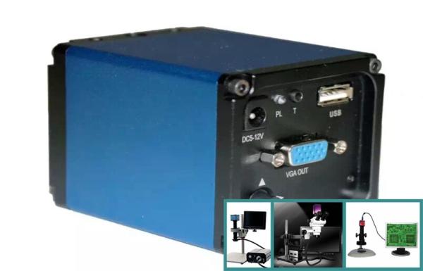 Quality DC 5 - 12V VGA Digital Video Microscope Camera With Overlay Graphic For Teaching for sale