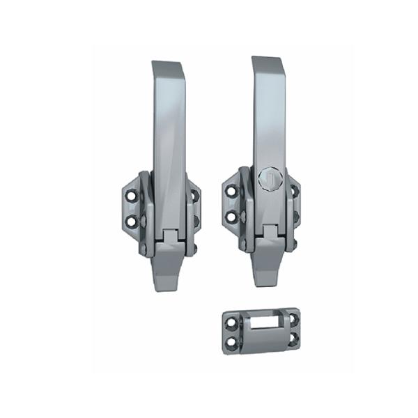 Customized Stainless Steel Cabinet Handles , Metal Cabinet Locking Door Handle