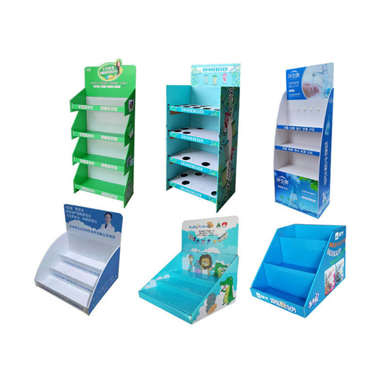Elegant Cardboard Counter Display Box Carton Table Top Counter Custom Printing