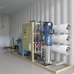 Wholesale Cosmetic Small Mobile Seawater Desalination Machine For Yacht Treatment System Plant Salt Sea Water Purifier Water Maker from china suppliers