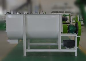 Horizontal Chicken Feed Mixer Machine Single Shaft Convenient Operation